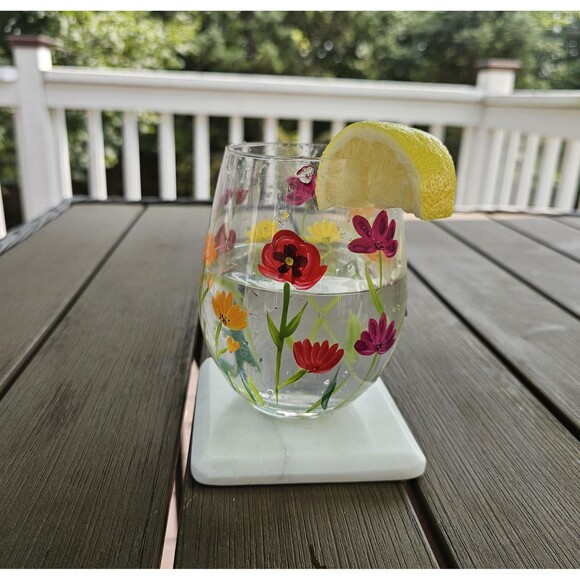 Marble Coasters 4 pieces coasters set for housewarming gift stone coasters - Picture 2 of 10